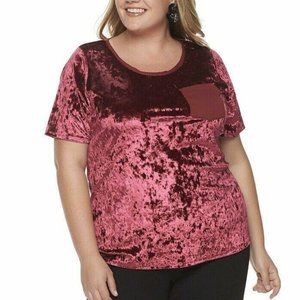 EVRI Velvet Pocket Tee